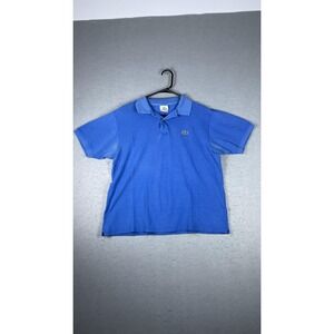 Lacoste Polo Shirt Mens Large Blue Classic Pique Crocodile Logo Short Sleeve